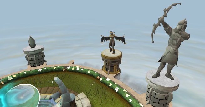 Zaros Eingangsstatue.jpg