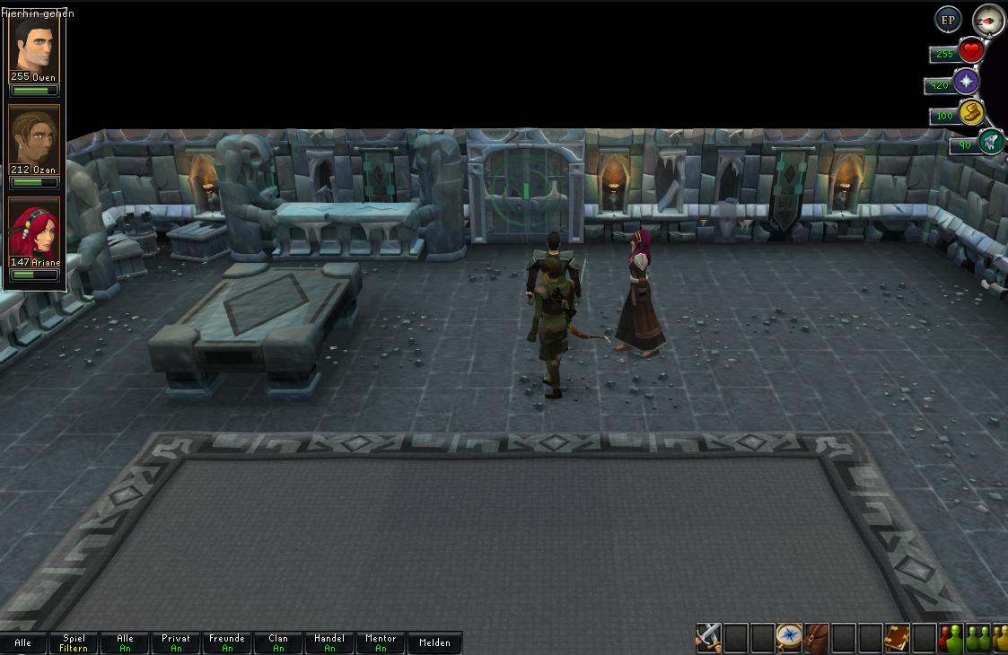 Kamera verstellt - Blick nach Osten auf die Tür