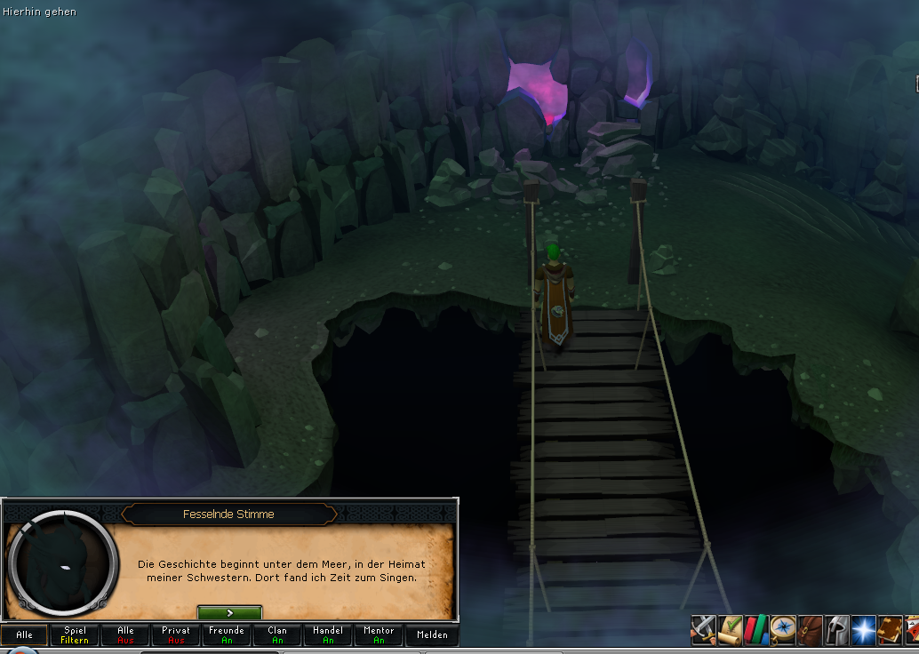 Gesang aus der Tiefe - Traumwelt - Höhleneingang.png