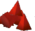 Roter Pyramidenhaufen