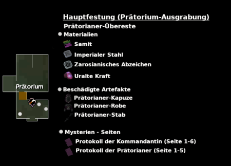 Karte - Hauptfestung (Prätorianer-Ausgrabung) - Prätorianer-Überreste.png