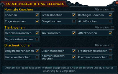 Knochenbrecher Schnupptrupp