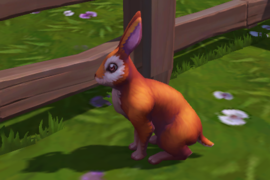 Gewöhnlicher brauner Hase 3D-Modell.png